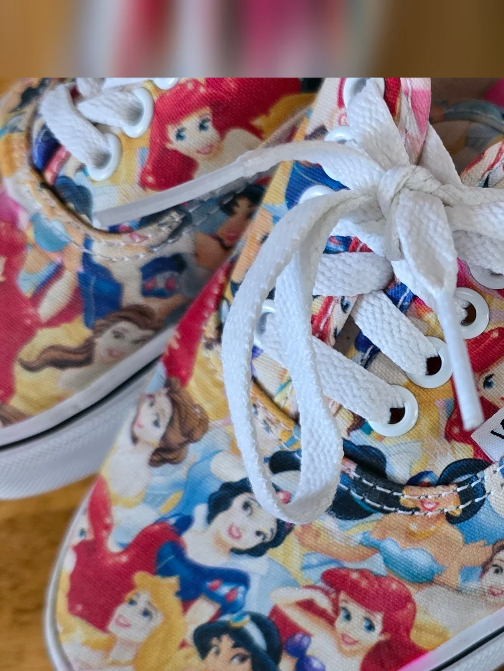 Vans x Disney Princess Canvas Sneakers - Multicolor - Picture 9 of 11